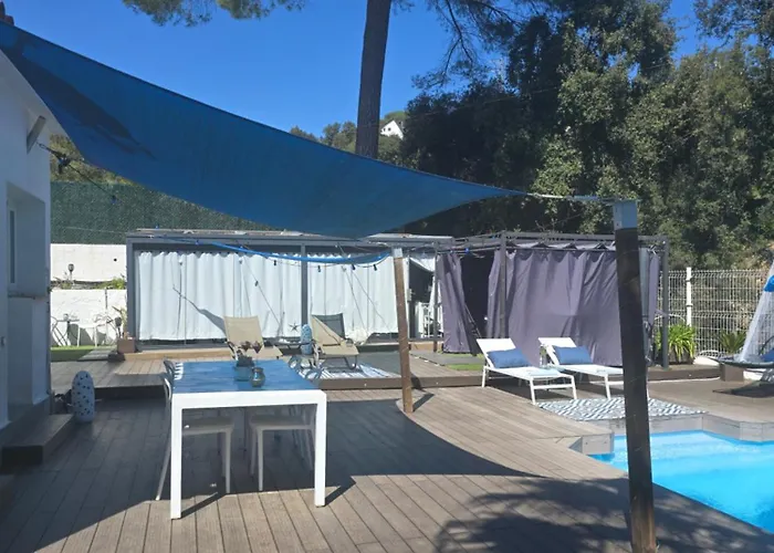 Ibiza Dosrius - Con Jacuzzi Y Piscina Privada דירה Canyamás